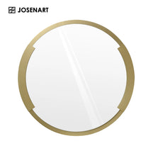round bathroom mirror