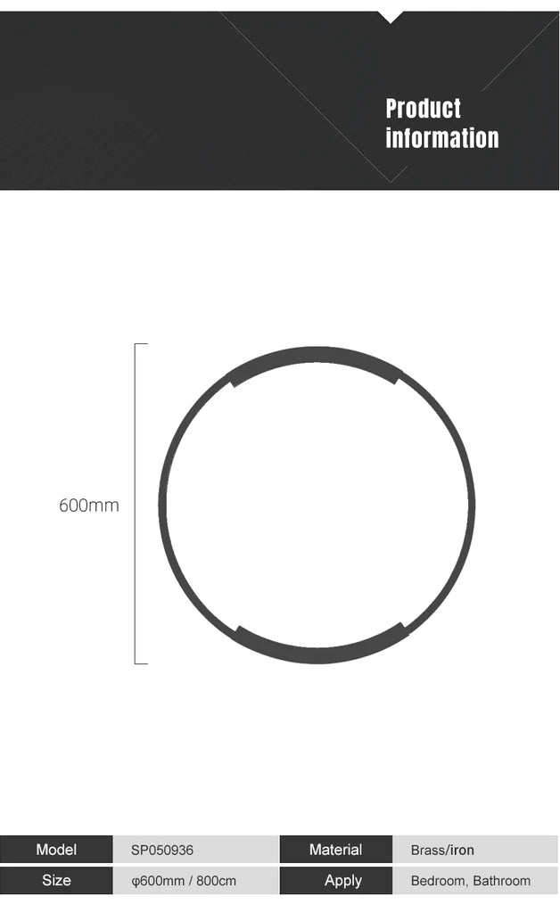 frame round bathroom mirrors