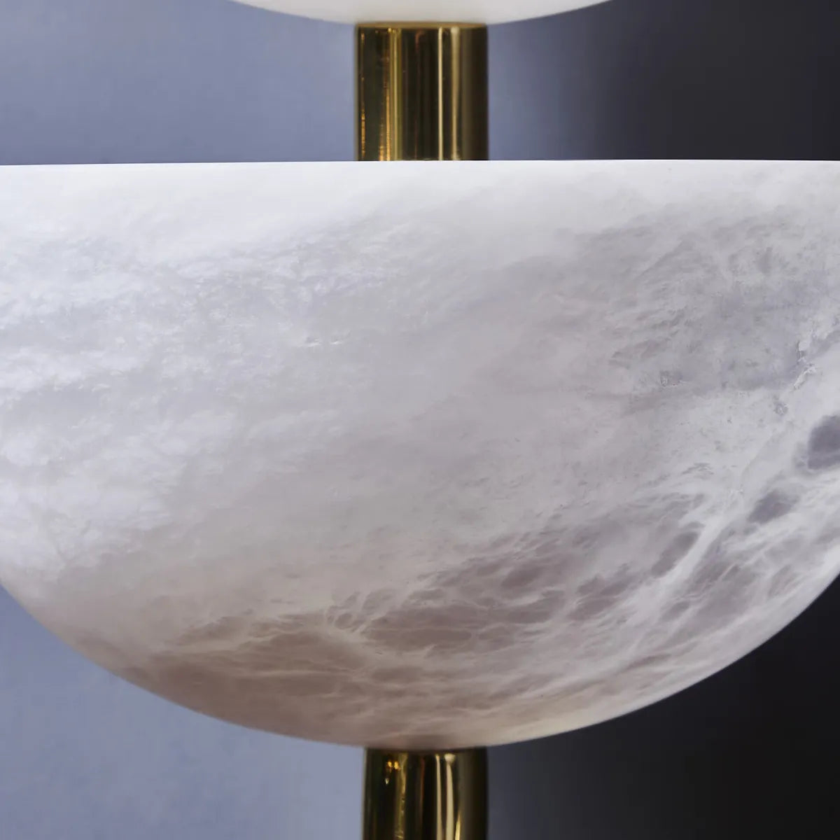 Modern Minimalist Art Triple Alabaster Wall Lamp 5.9″ - View 6
