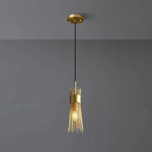 gold pendant kitchen lighting