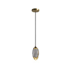 designer brass led chandelier