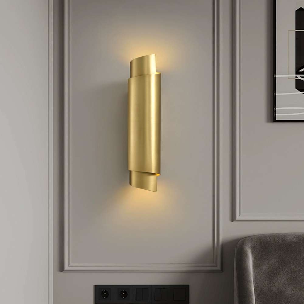 modern brass sconces for interiors