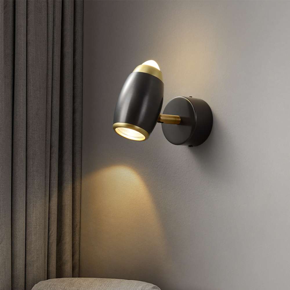 elegant bedroom wall lighting