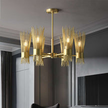 skyla brass wall light