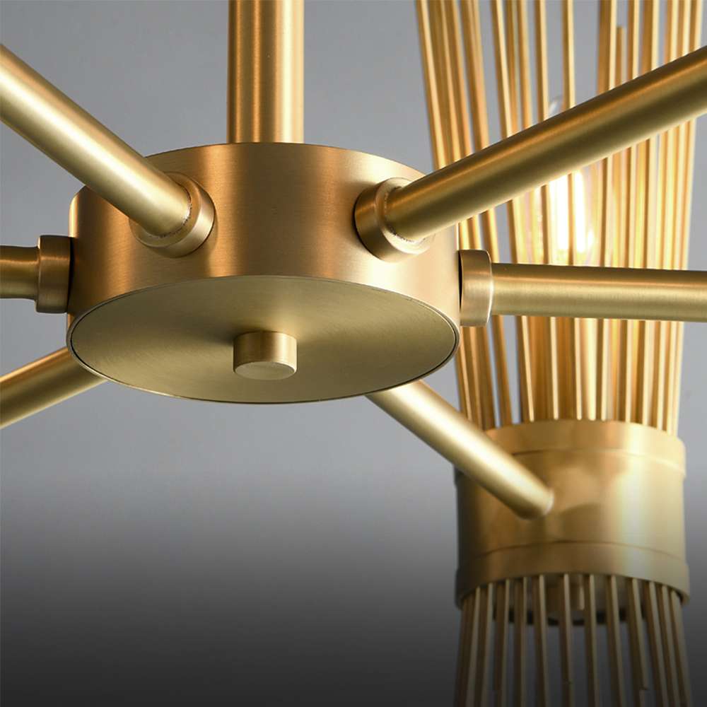 skyla brass wall lamp