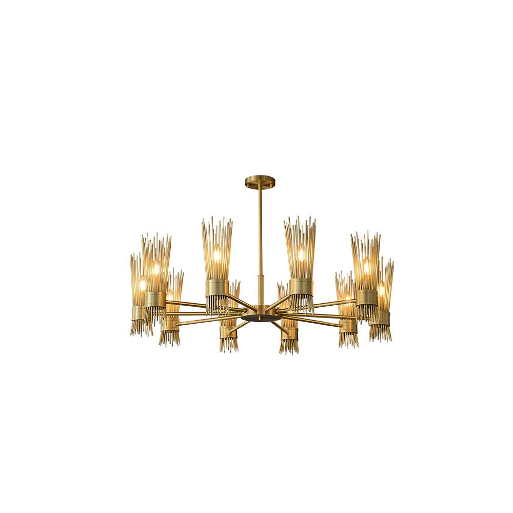 high-end brass wall sconce