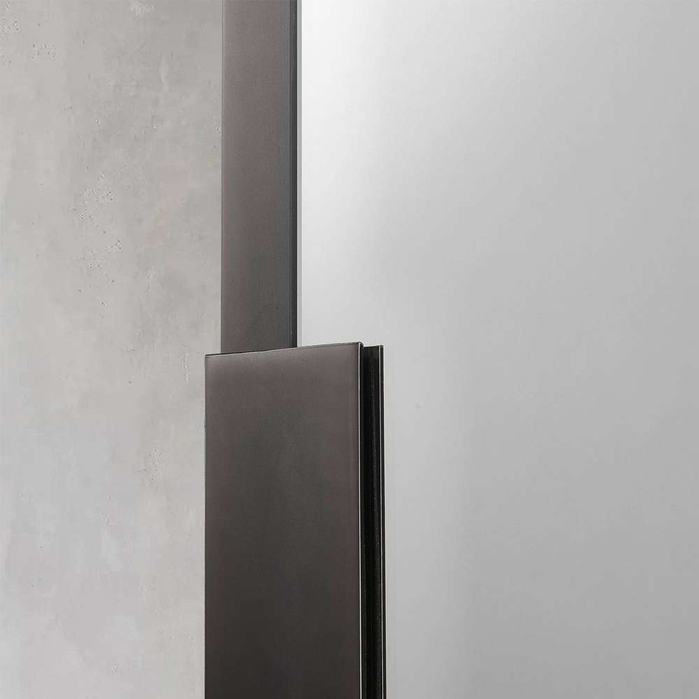 black steel square shape