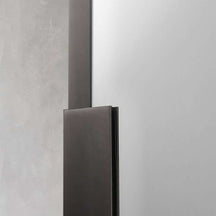 black steel square shape