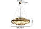 crystal led chandelier