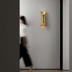 warm glow wall sconces