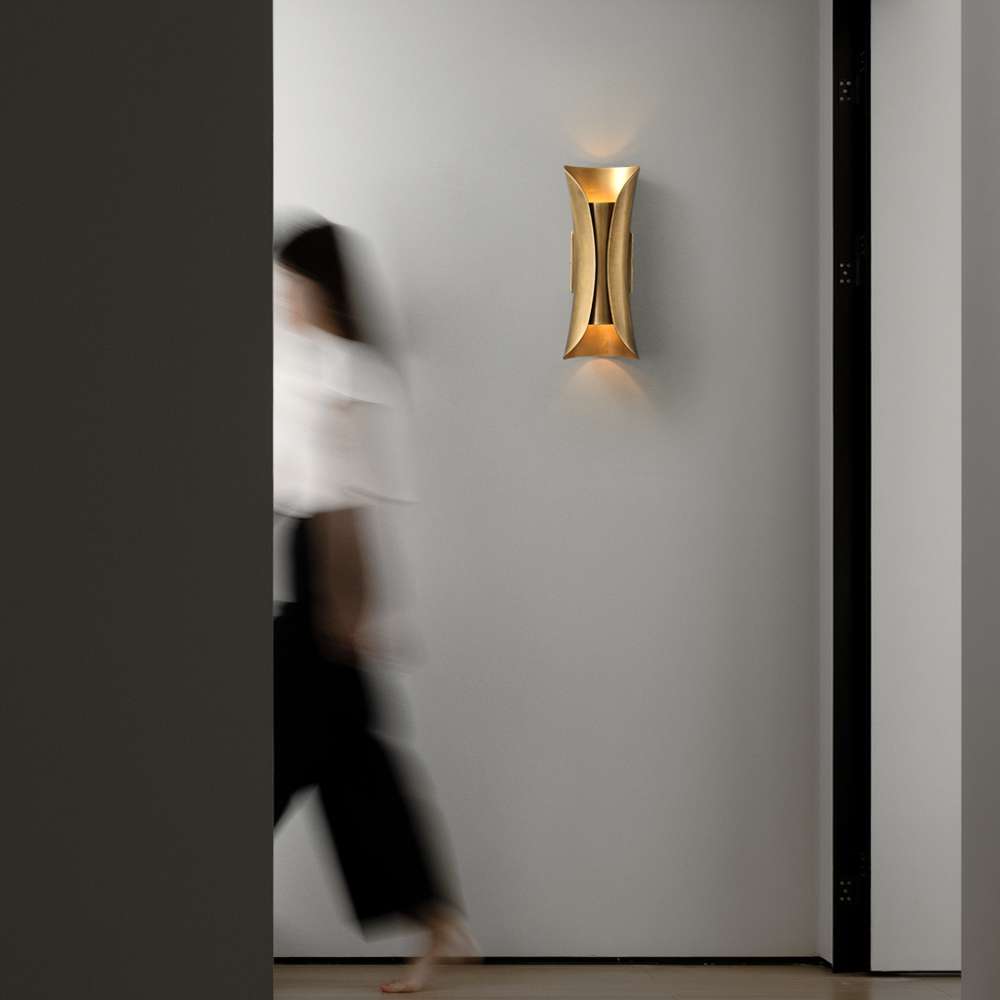 warm glow wall sconces