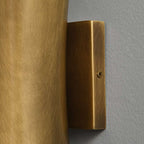 high-quality brushed bronze sconces