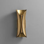 brushed bronze sconces