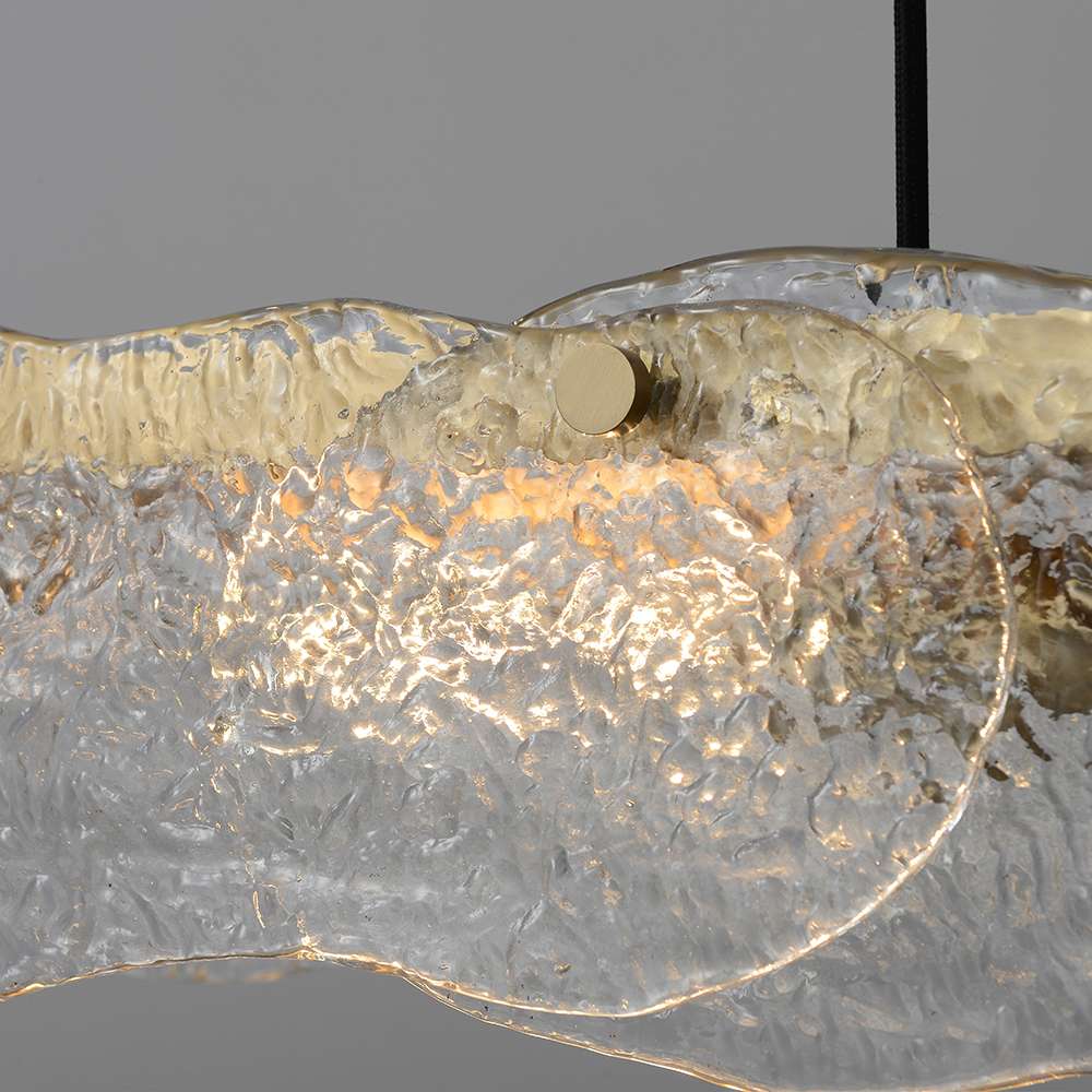water ripple pendant light