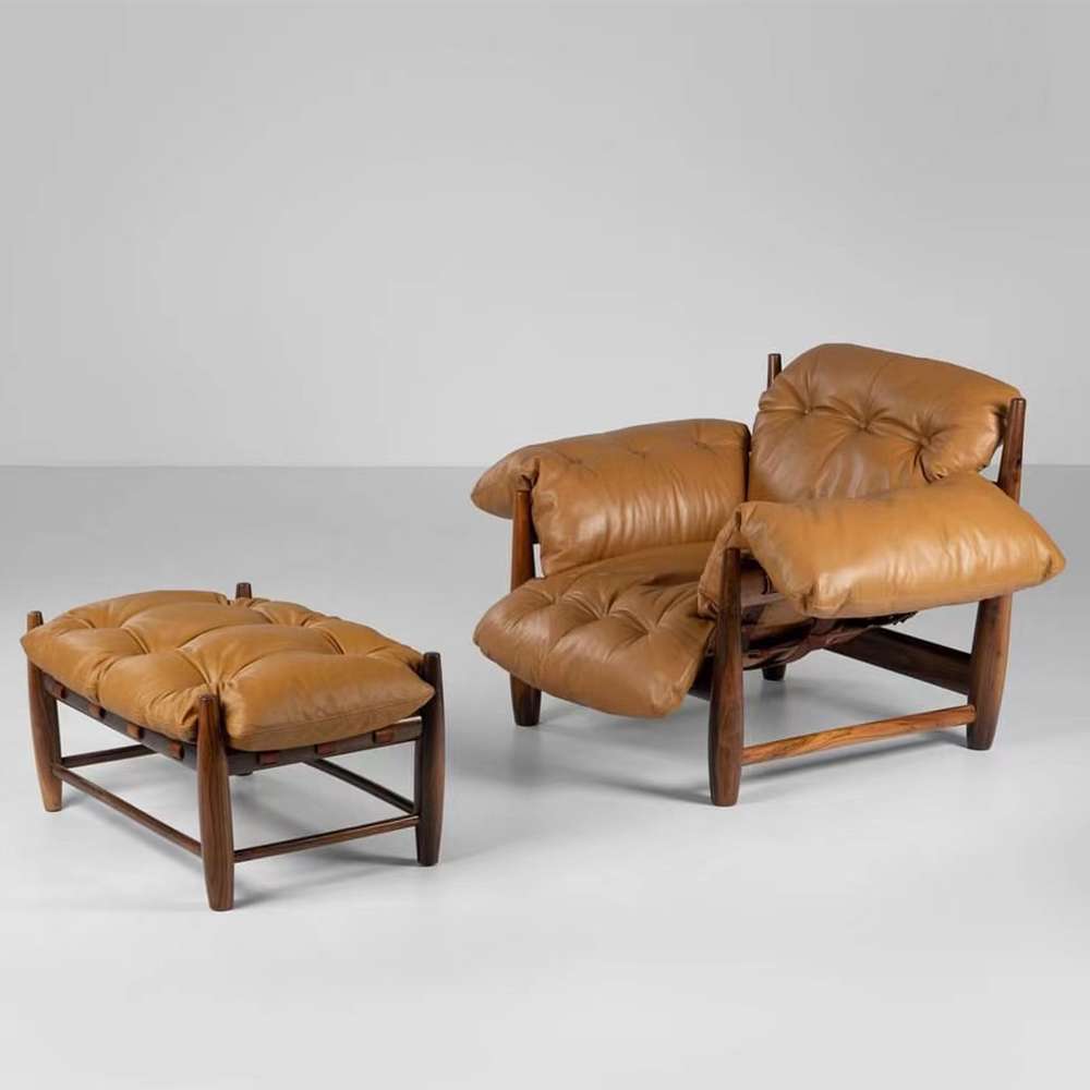 leather armchair
