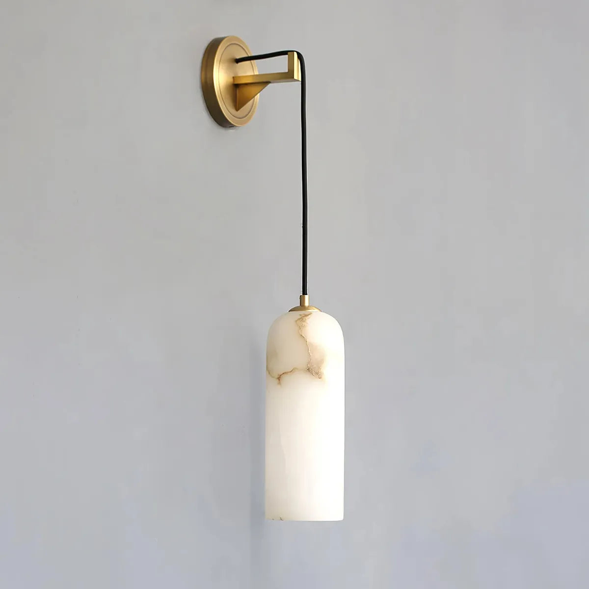 Monty Alabaster Wall Lamp | Architectural Wall Fixture for Refined Spaces