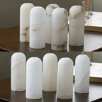 Monty Alabaster Wall Lamp | Architectural Wall Fixture for Refined Spaces - View 9