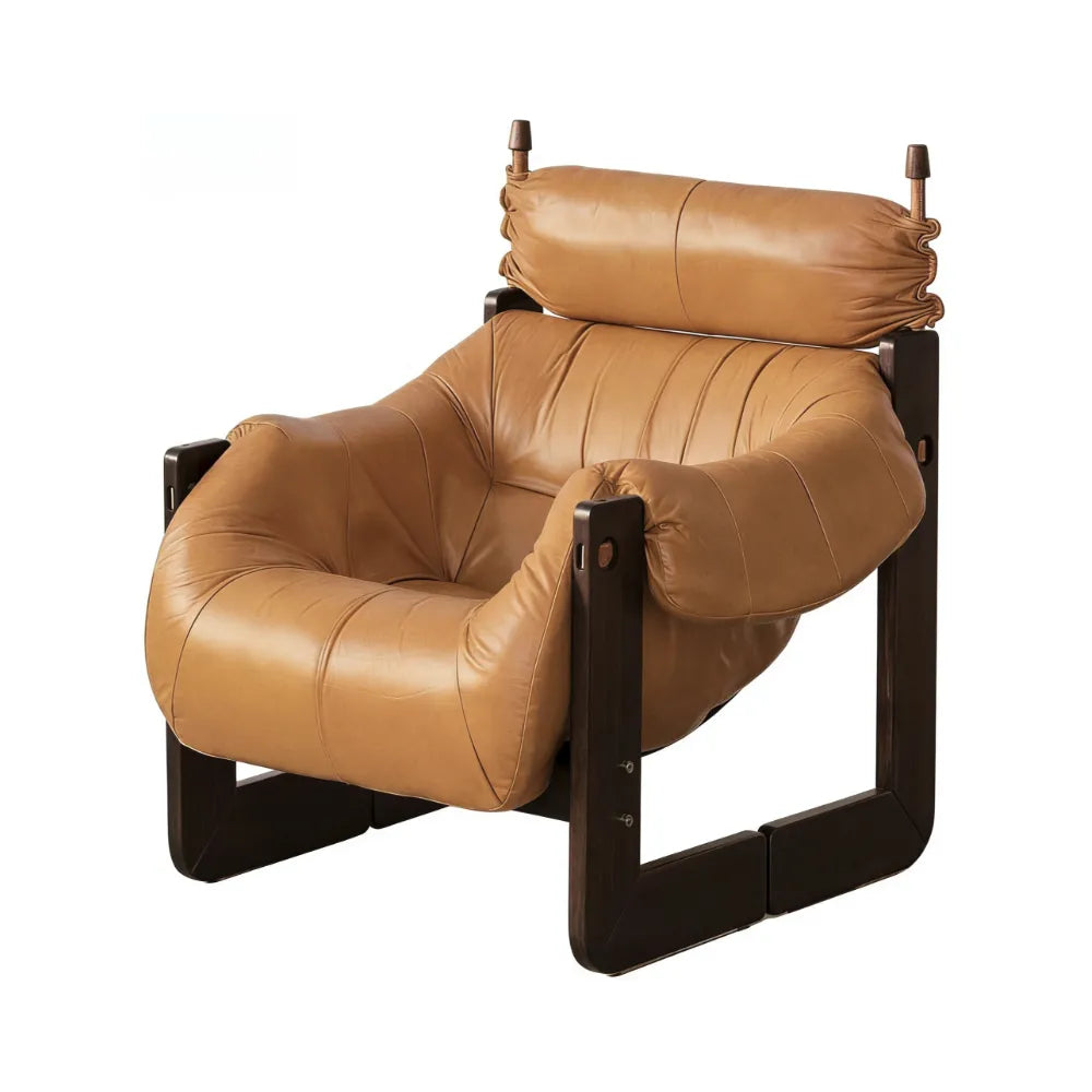 MP-97 Modernist Lounge Chair Brazilian Inspired Mid Century Accent Chair