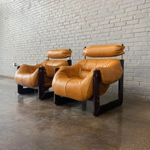 MP-97 Modernist Lounge Chair Brazilian Inspired Mid Century Accent Chair