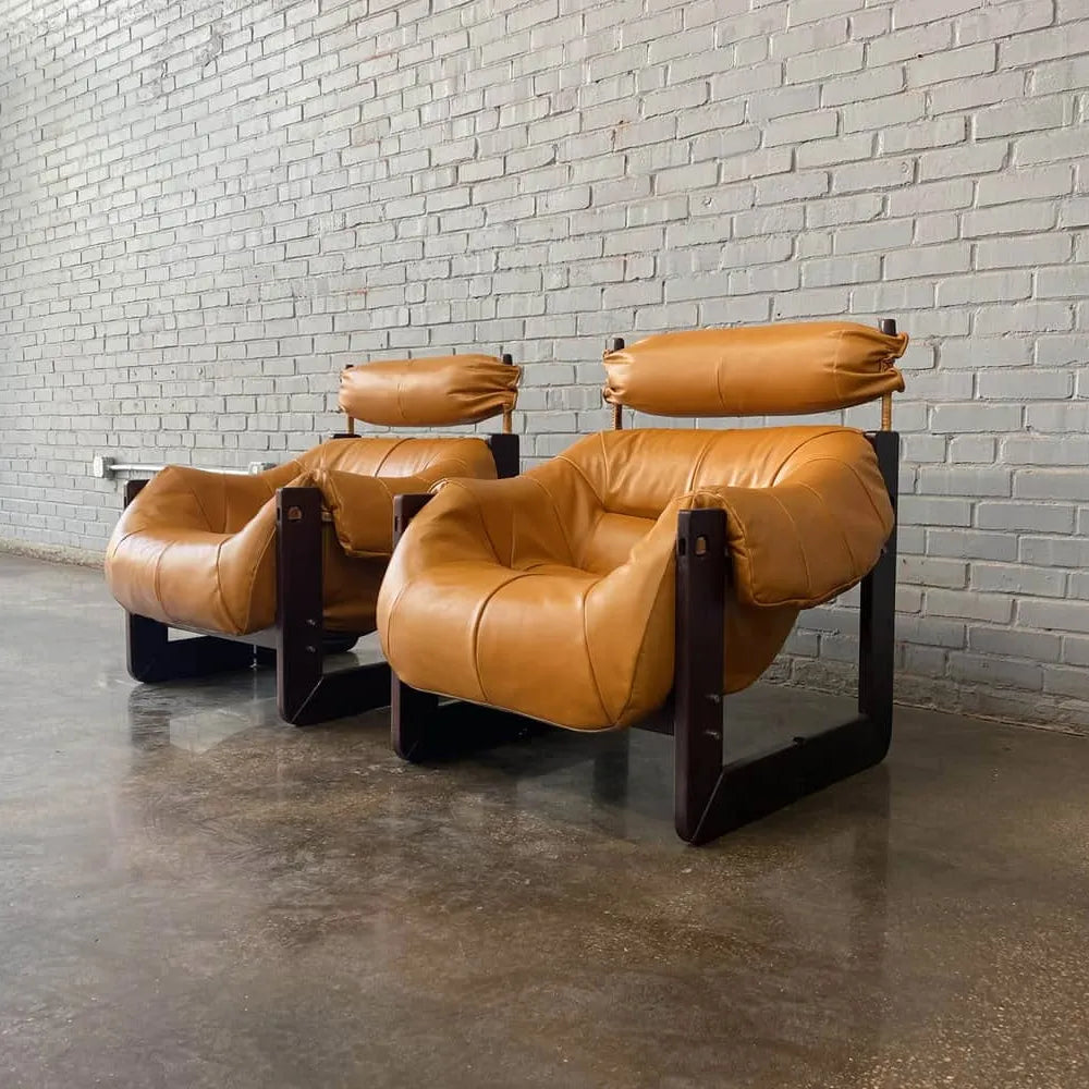 MP-97 Modernist Lounge Chair Brazilian Inspired Mid Century Accent Chair