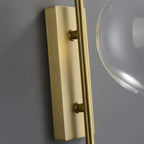 elegant brass wall light