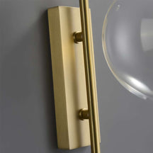 elegant brass wall light