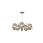 glass globe chandelier