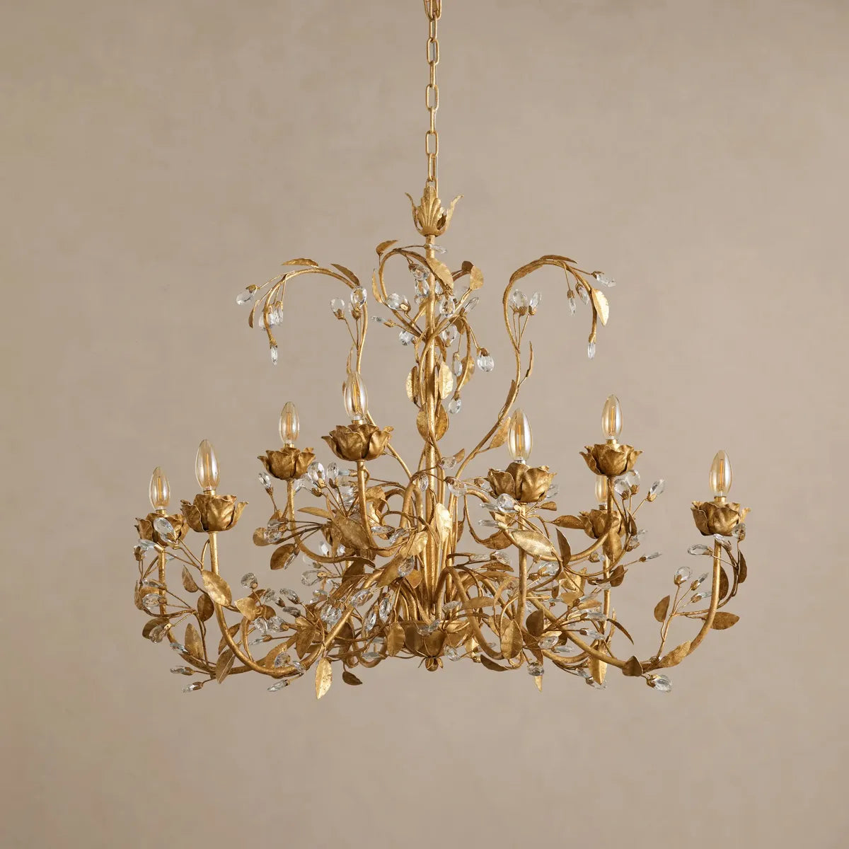 nicoletta round chandelier