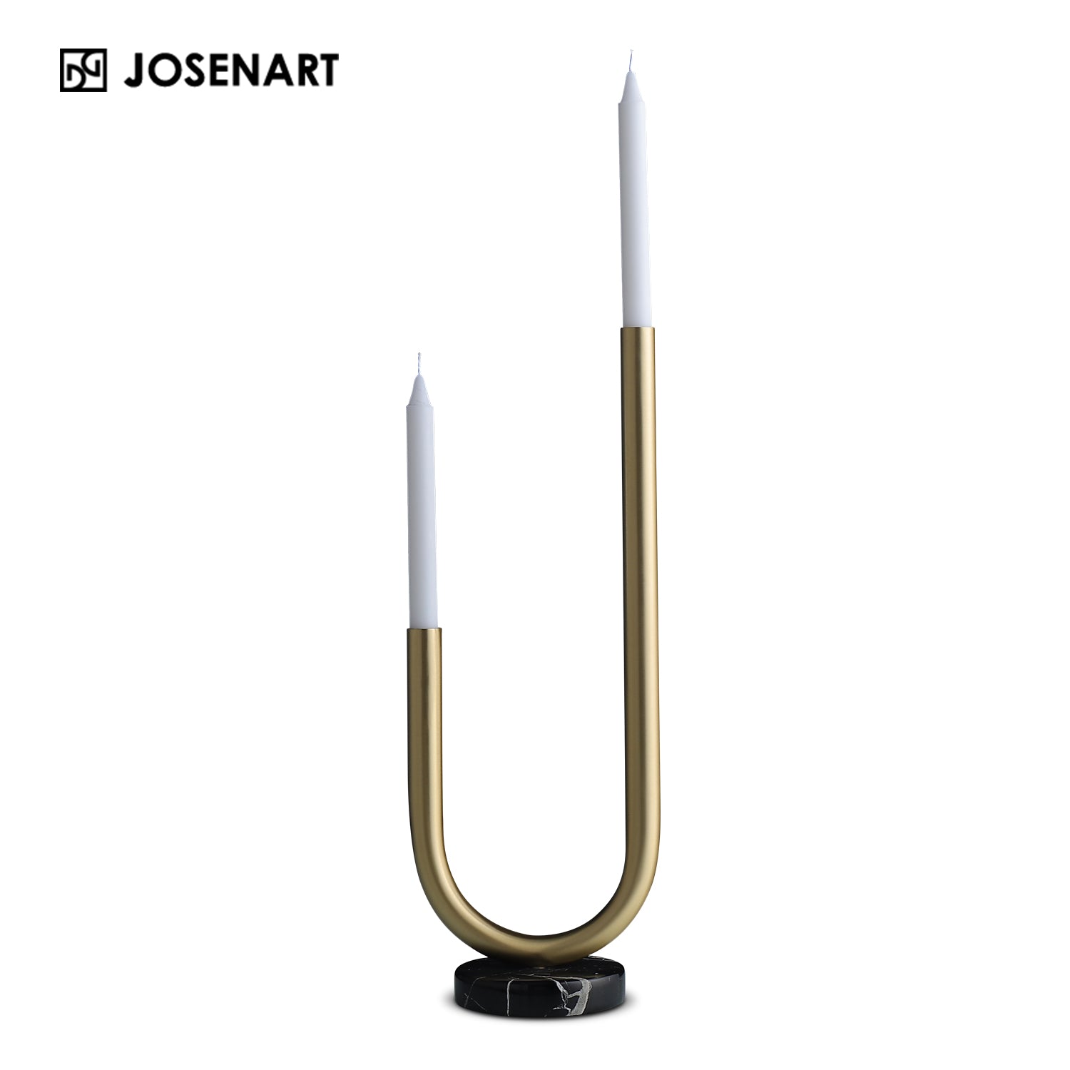 nordic copper candlestick