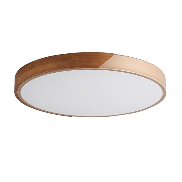 nordic wood round ceiling light