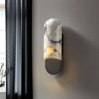 off-white wall sconce