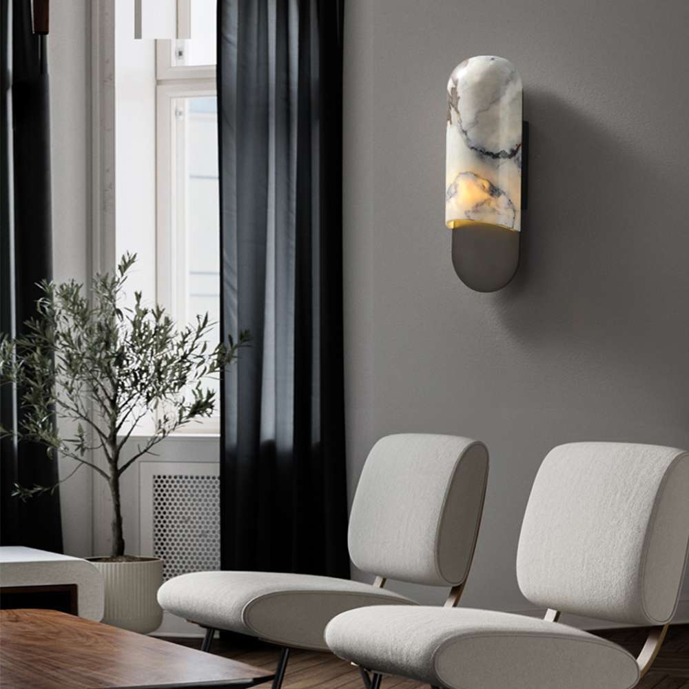 off-white sconce light fixture