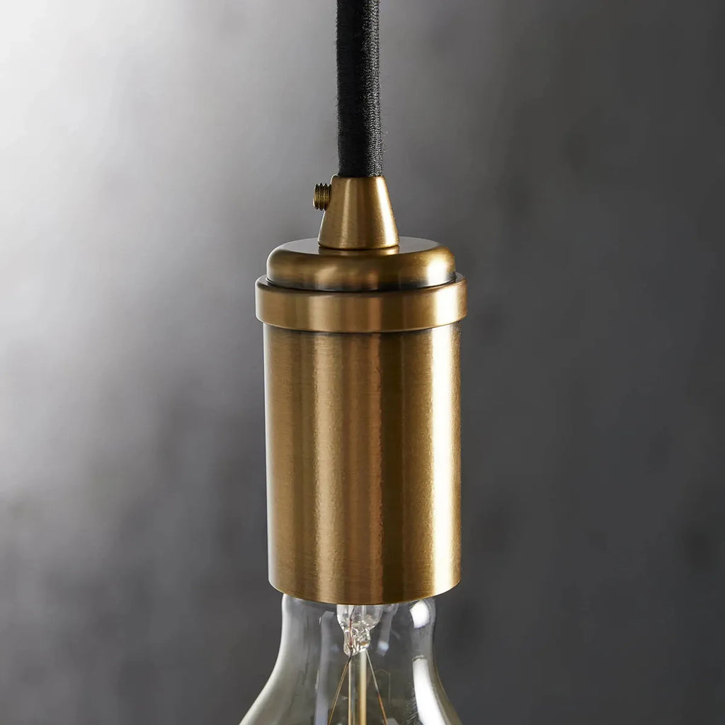 ohlson brass swag pendant