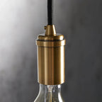 ohlson brass swag pendant