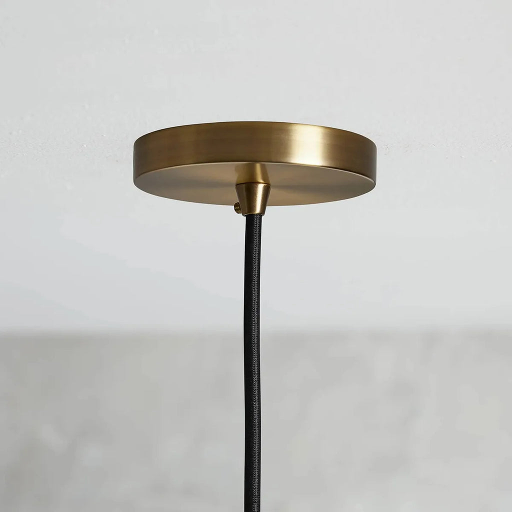 ohlson brass swag pendant