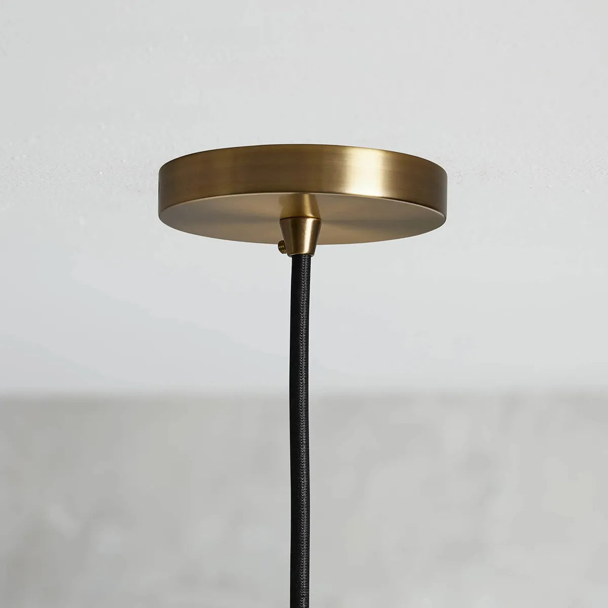 ohlson brass swag pendant