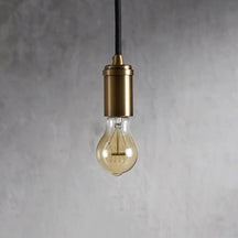 ohlson brass swag pendant