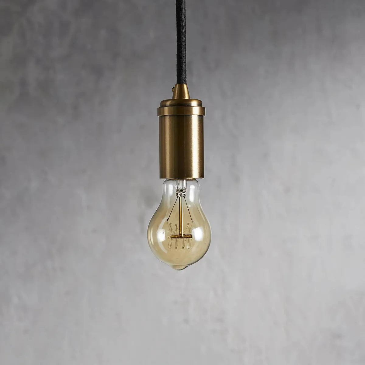 ohlson brass swag pendant