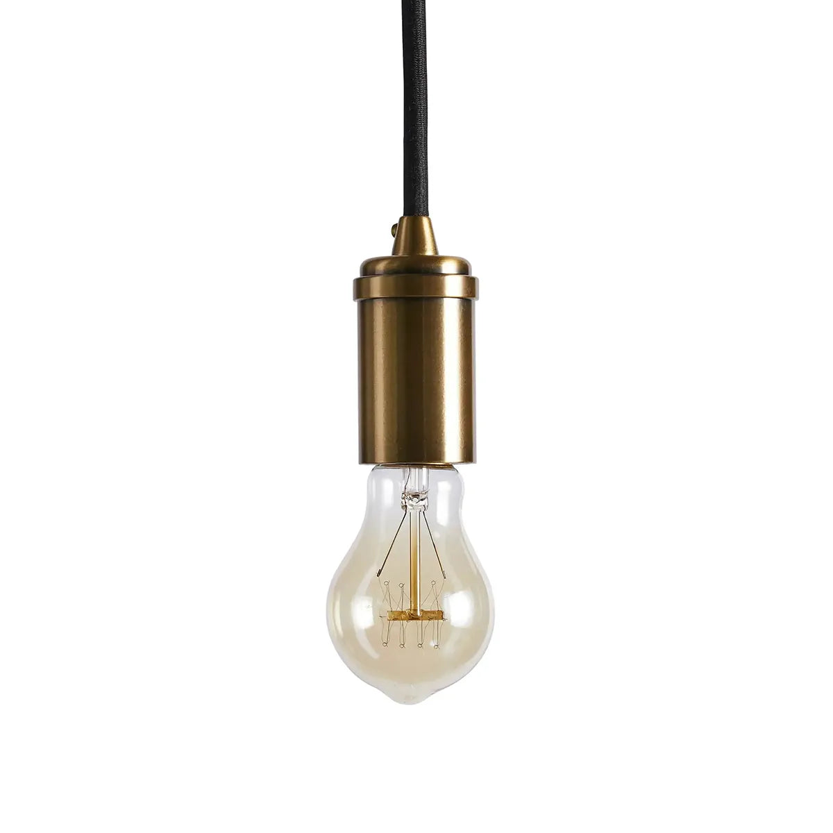 ohlson brass swag pendant