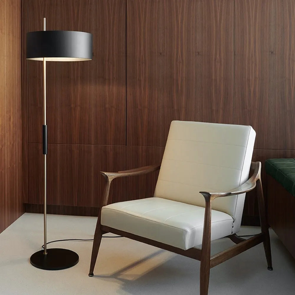metal modern floor lamp