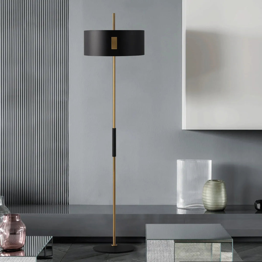 metal modern floor lamp