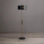 metal floor lamp