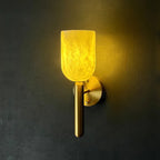 Omo Alabaster Wall Lamp | Minimalist Wall Lighting for Contemporary Interiors - View 3