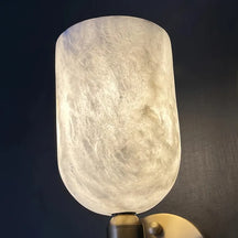 Omo Alabaster Wall Lamp | Minimalist Wall Lighting for Contemporary Interiors - View 4