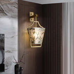 glass lantern sconces