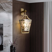 glass lantern sconces