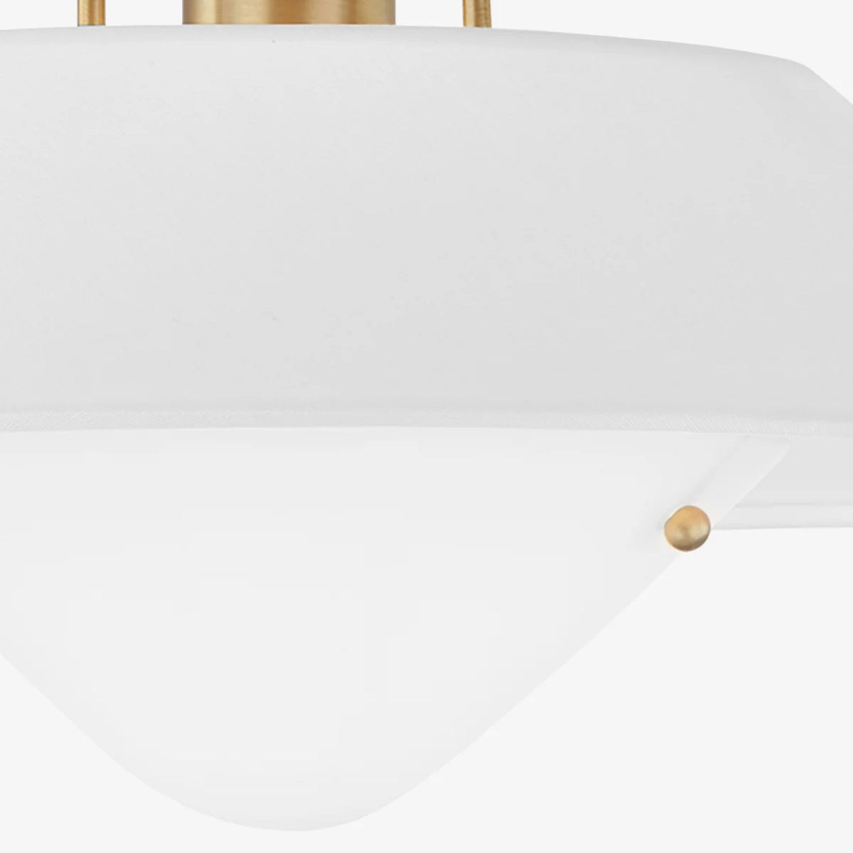 Otto Industrial Round Flush Mount Ceiling Light