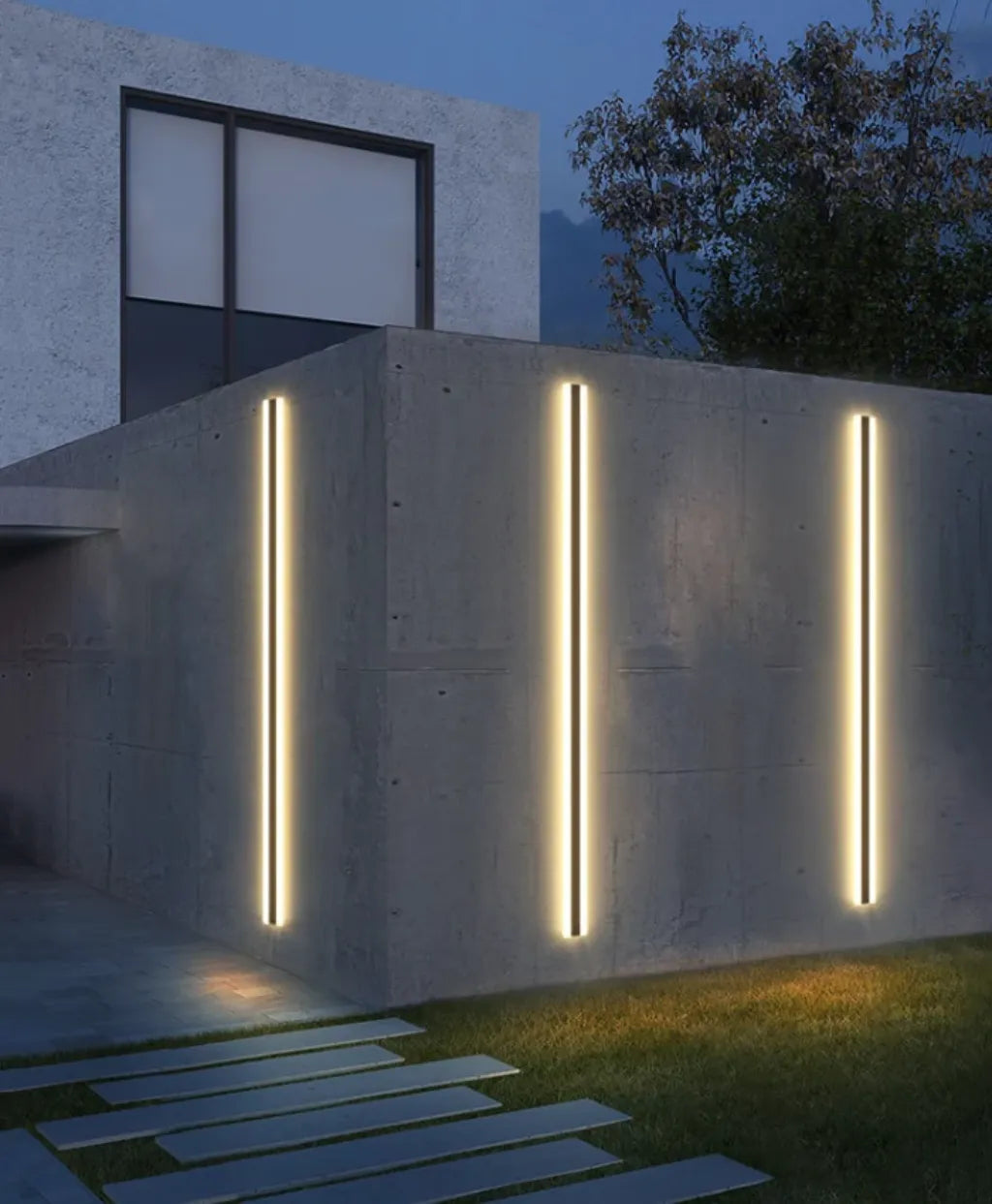 cylinder outdoor wall lighting