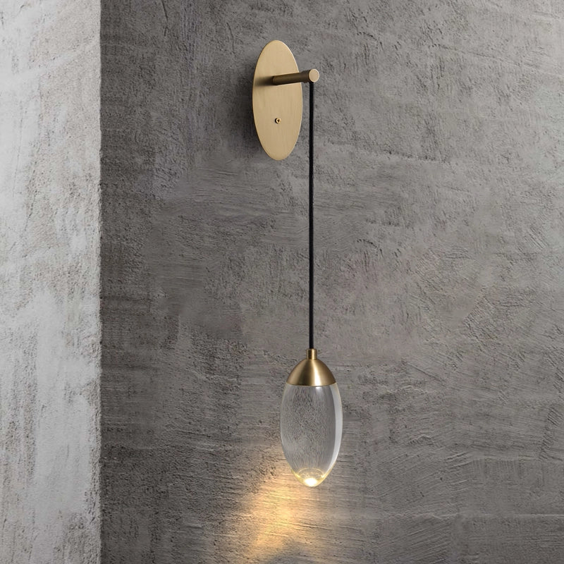 modern clear glass light