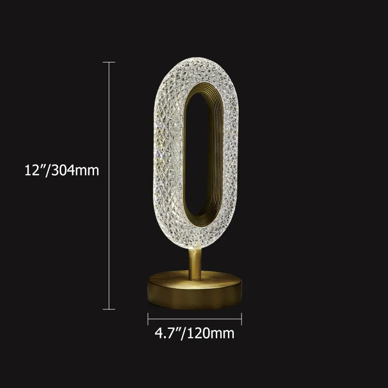 ovated led table lamp